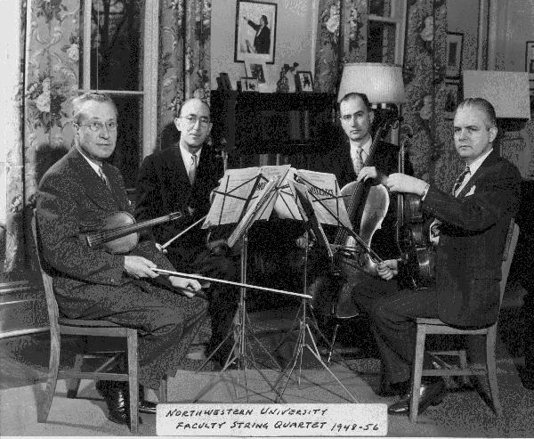 Northwestern faculty quartet
