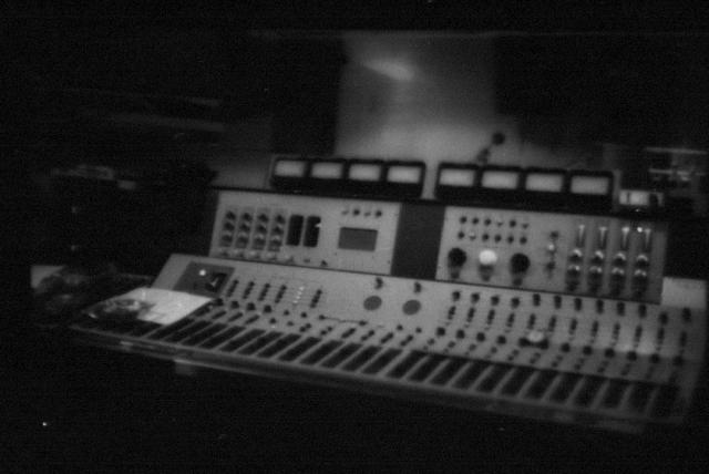 The recording console